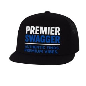 Brand New Premier Swagger OG Black SnapBack Hat